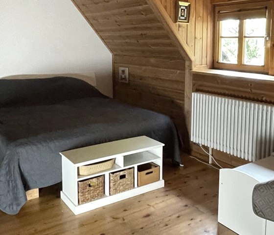 Ferienhaus M&uuml;hlenley - Schlafzimmer DB+EB