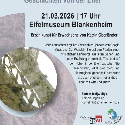 Veranstaltungsplakat, &copy; Gemeinde Blankenheim