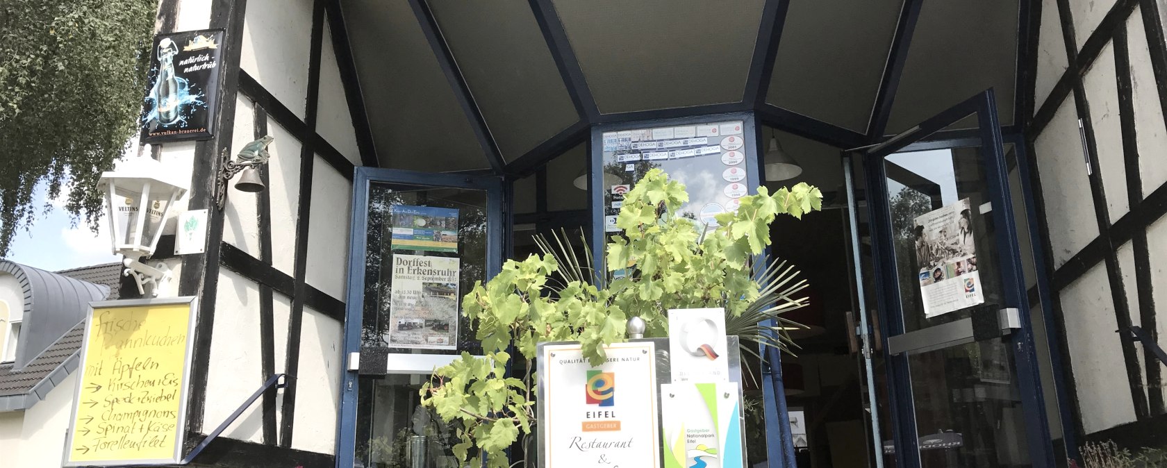 Eifelhaus Einruhr Eingangsbereich, © Rursee-Touristik GmbH