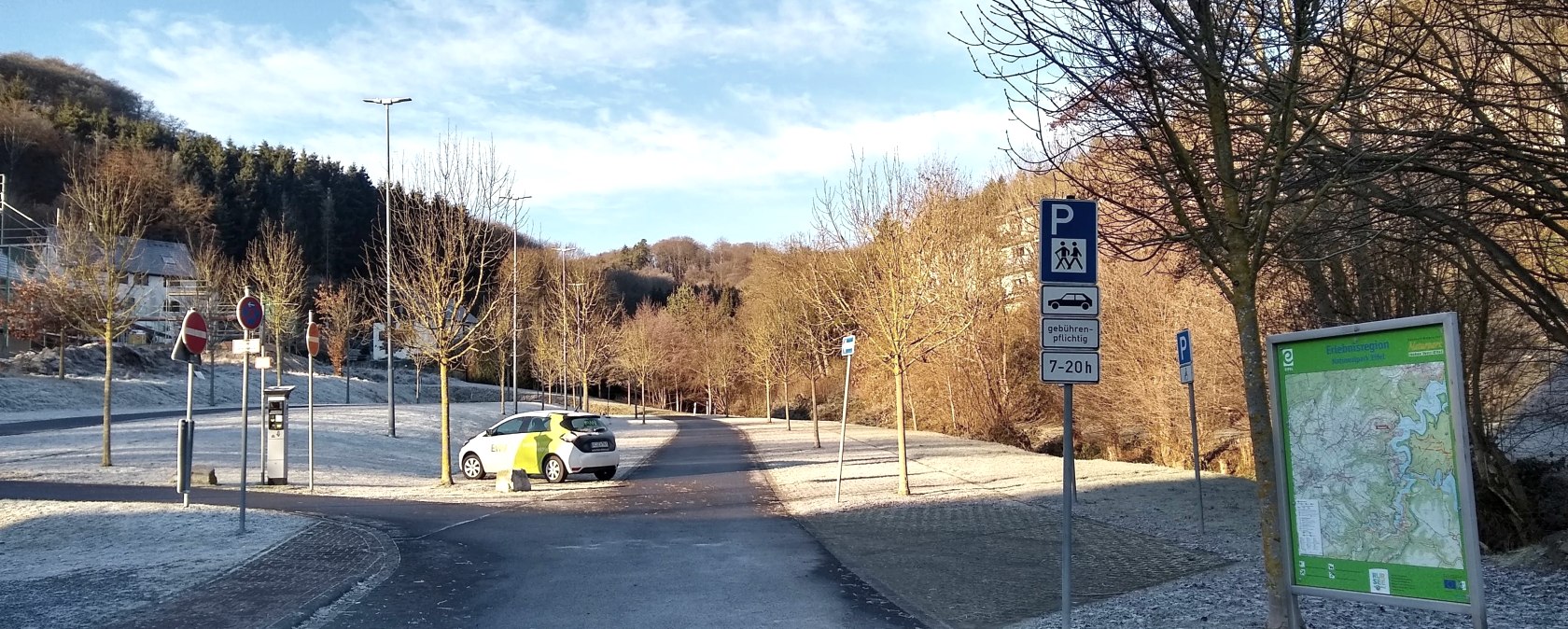Wanderparkplatz Haus Rurseeklänge, © Rursee-Touristik GmbH