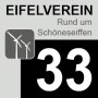 Beschilderung Wanderweg 33 Sch&ouml;neseiffen, &copy; Eifelverein