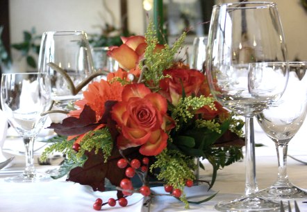 eingedeckter Tisch, &copy; Restaurant Talschenke