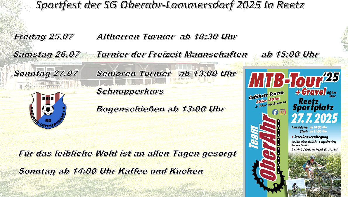 Sportwoche Reetz, © SG Oberahr Lommersdorf