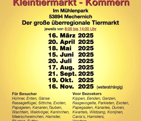 Small animal market 2025, © H.J. Sonnenschein