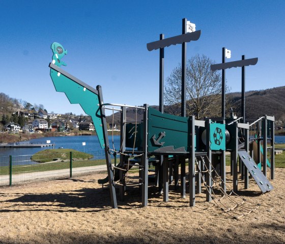 Spielschiff Rurberg Badesee, &copy; Gemeinde Simmerath