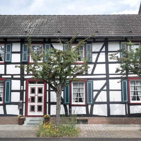 Fachwerk im hisotischen Ortskern Kommern, &copy; Nordeifel Tourismus GmbH