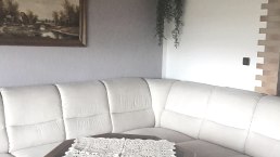 Wohnzimmer, © Nordeifel Tourismus GmbH & Ferienhaus Klasen