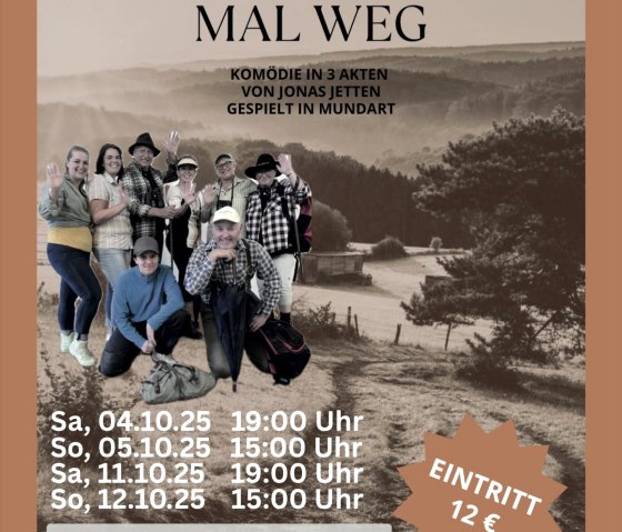 Veranstaltungsplakat, © Theaterverein Huddel un Brassel Uedelhoven