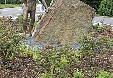 Schmugglerstatue M&uuml;tzenich, &copy; Jaqueline Huppertz