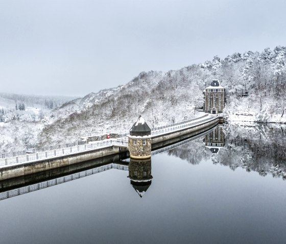Dreil&auml;gerbachtalsperre im Winter, &copy; Eifel-Tourismus GmbH, D. Ketz