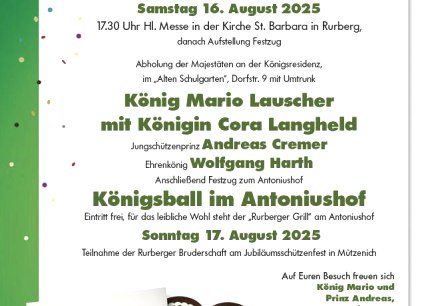Schützenfest am Rursee, © Schützenbruderschaft Rurberg e. V.