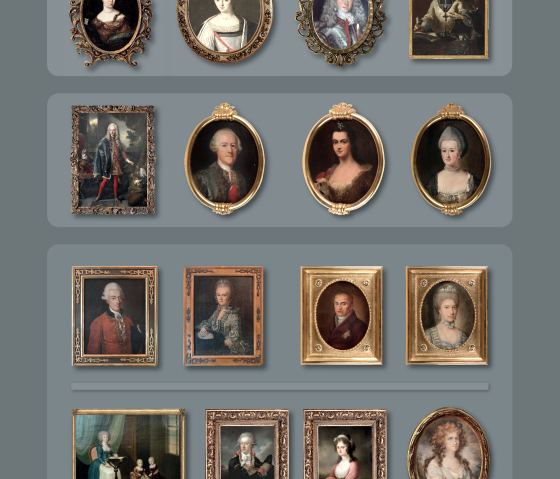 Portraits in der Ausstellung, &copy; Gemeinde Blankenheim, Lisa Zimmermanns