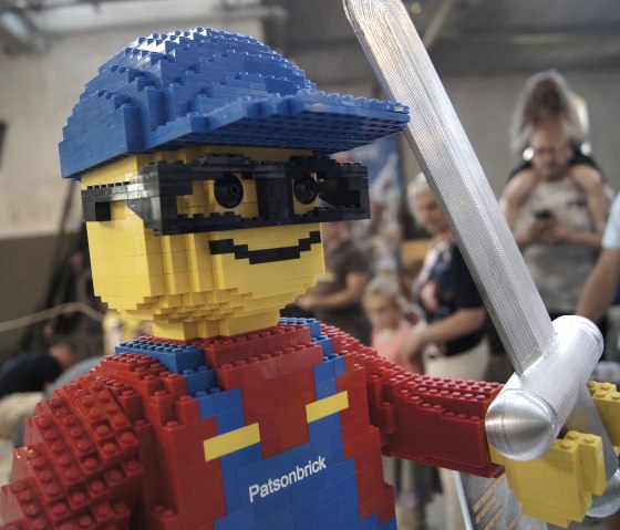 Legotag, &copy; LVR-Industriemuseum Tuckfabrik M&uuml;ller