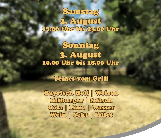 Veranstaltungsplakat, © Bürgerverein Vlatten