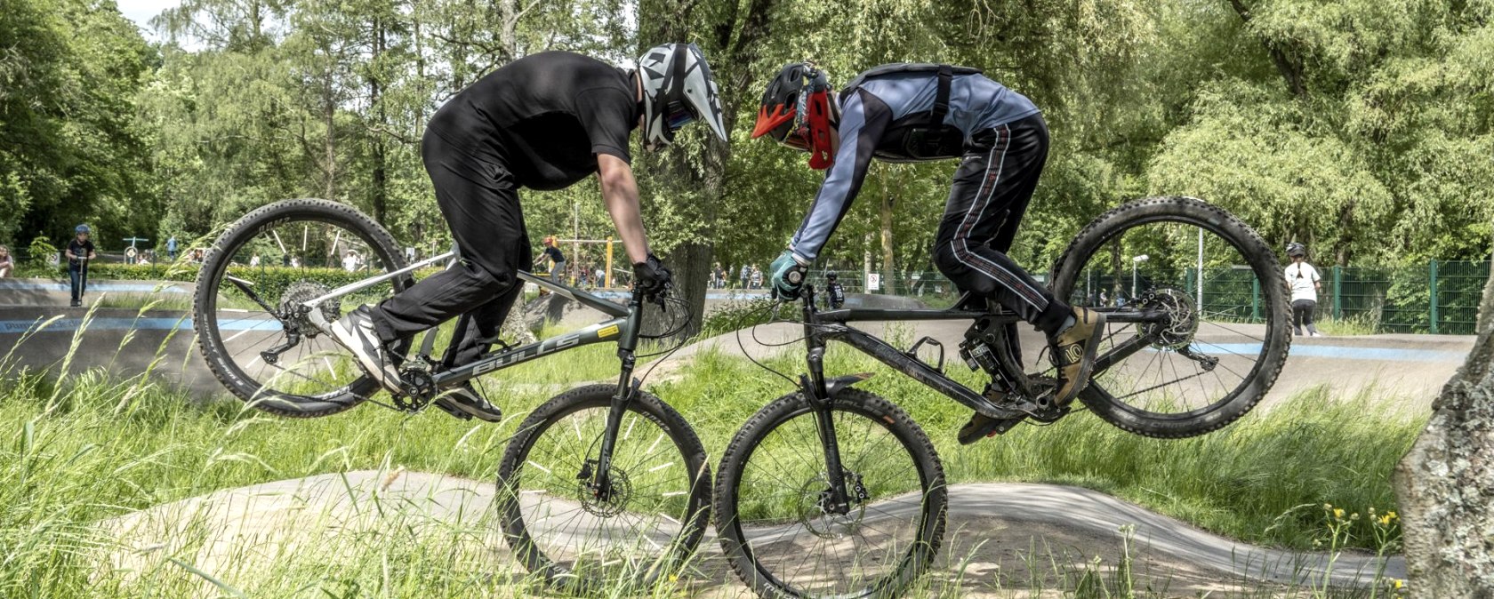 Stunts am Pumptrack Mechernich, &copy; Agentur Profi Press/ Ronald Larmann