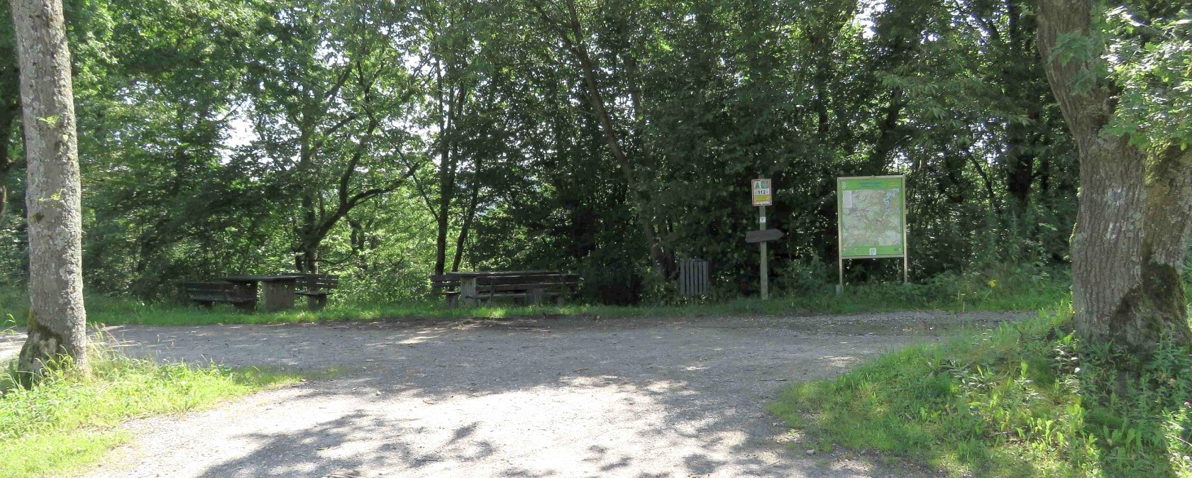 Wanderparkplatz B266, © Rursee-Touristik GmbH