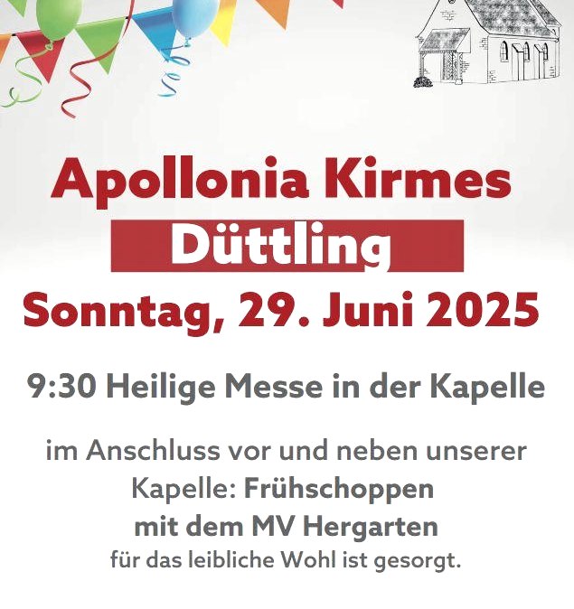 Kirmes in Düttling, © Dorfgemeinschaft Düttling e.V.