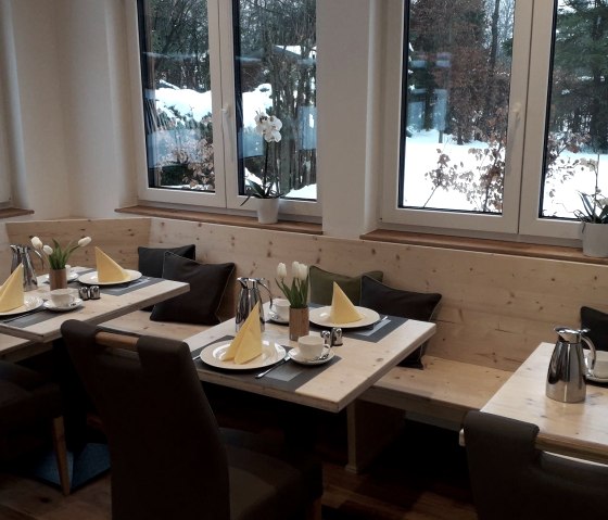 Part of the breakfast room
