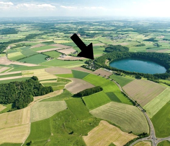 Lage Feriendorf Pulvermaar, &copy; Feriendorf Pulvermaar