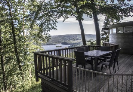 Ferienhaus Waldhaus Anne Terrasse