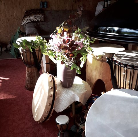 Trommeln, &copy; Andrea Jansen