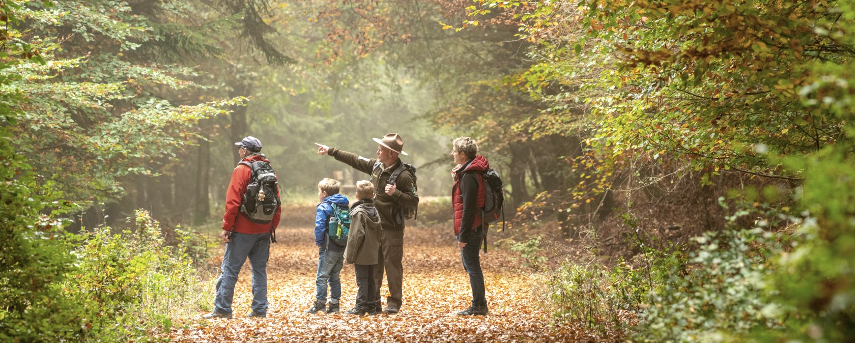 Out and about in the Kermeter with the ranger, © Nationalpark Eifel, Dominik Ketz