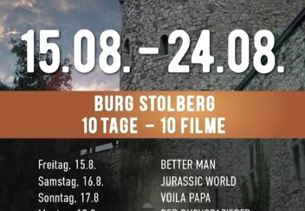 Open Air Kino Sommer, © Gesellschaft für Stadtmarketing Stolberg e.V.
