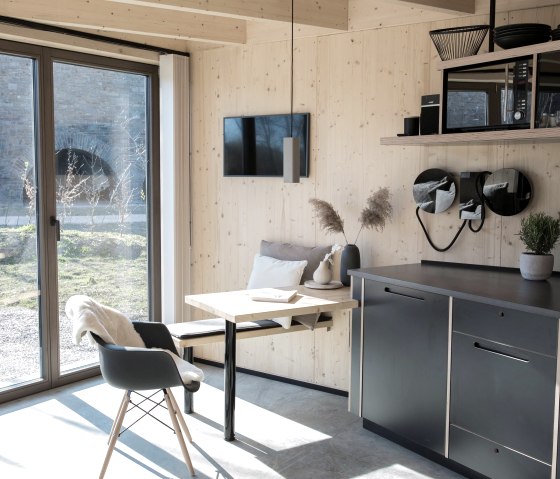 Wohnbereich / K&uuml;che 2er Cabin Cozy