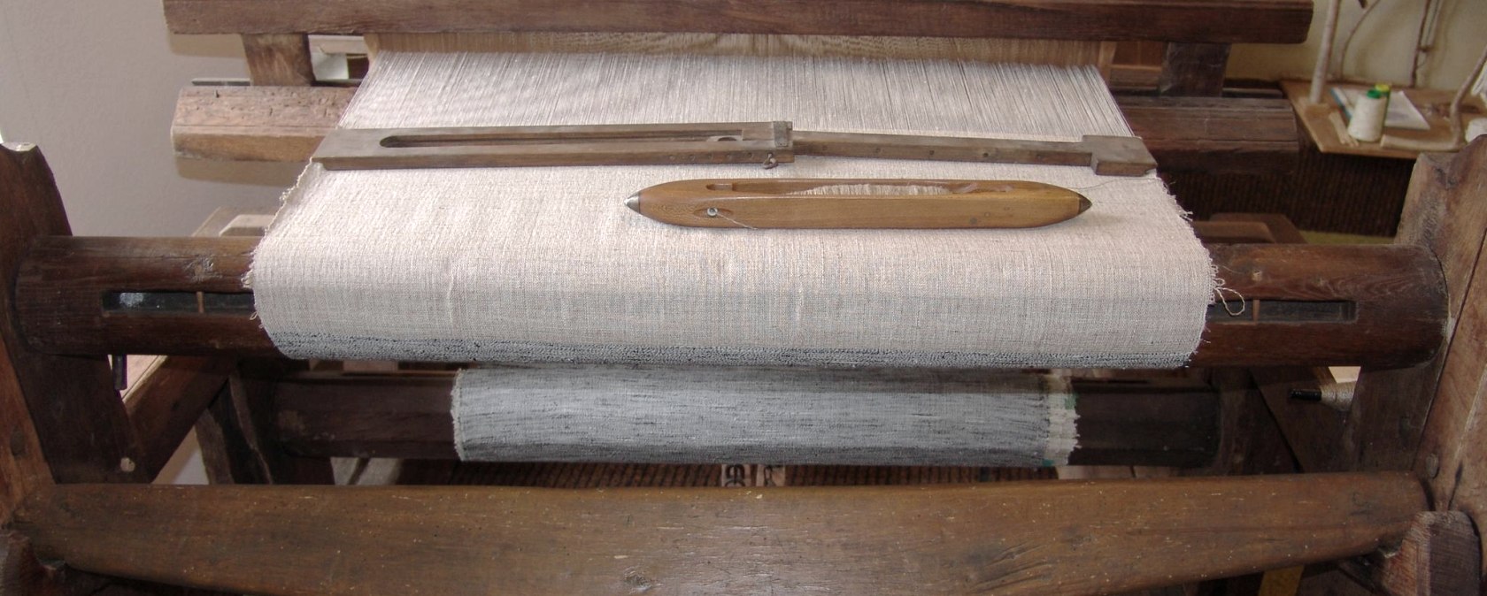 Webstuhl im Handwebmuseum, &copy; Barbara May