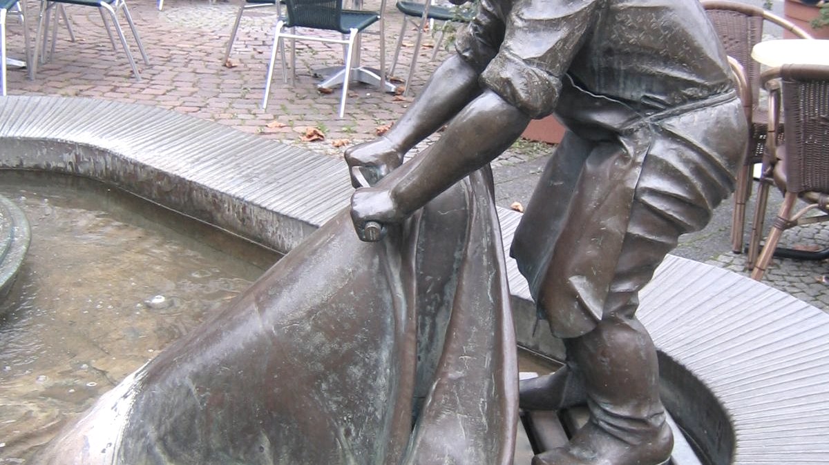 Brunnen Alter Markt Euskirchen, &copy; LVR-Industriemuseum Tuchfabrik M&uuml;ller