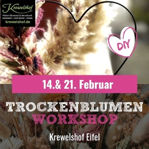 Veranstaltungsplakat, &copy; Krewelshof Eifel