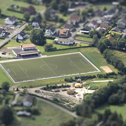 Aerial view of the Schmidtheim Generation Park, &copy; Gemeinde Dahlem
