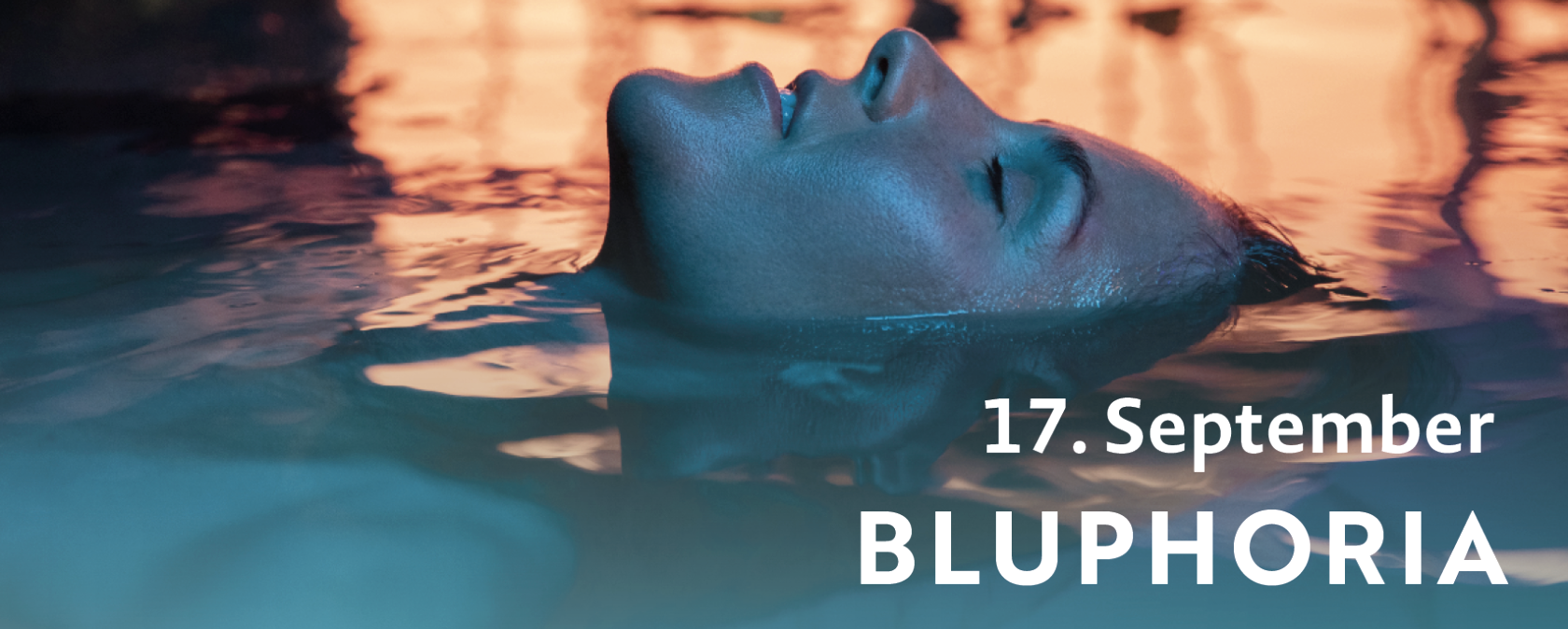 Bluphoria Me Time Veranstaltungsplakat, © Therme Euskirchen