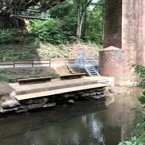 Kletterpfeiler Salmtal, &copy; Tourist-Information Wittlich Stadt & Land