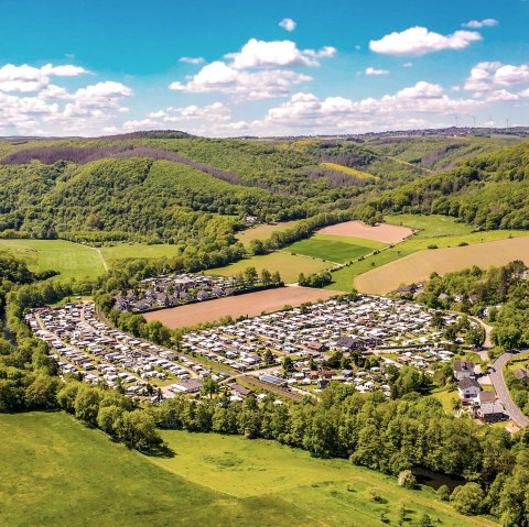 Luftbild CAMPINGPLATZ HETZINGEN