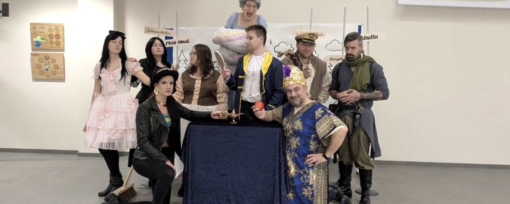 Theatergruppe "The B&Auml;M", &copy; Ursula Gru&szlig;