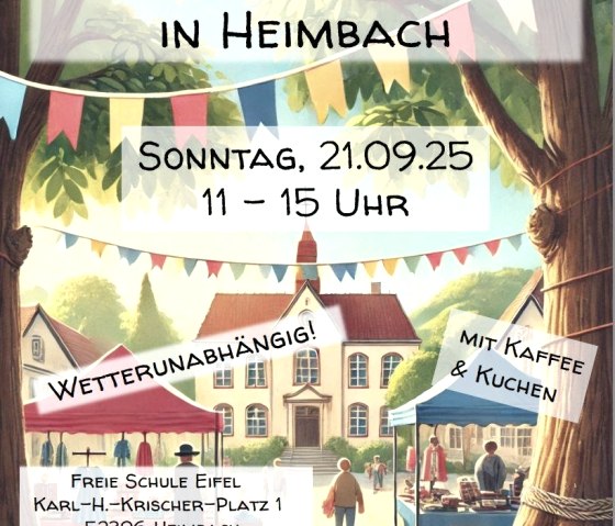 Veranstaltungsplakat, © Elterninitiative - Freie Schule Eifel & Wildkatzen - Heimbach