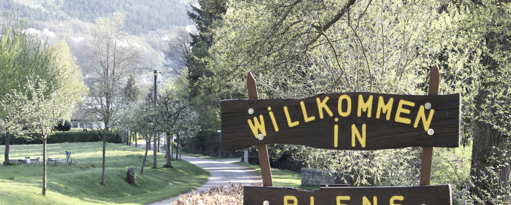 Ortsschild Blens, © Rureifel-Tourismus e.V.