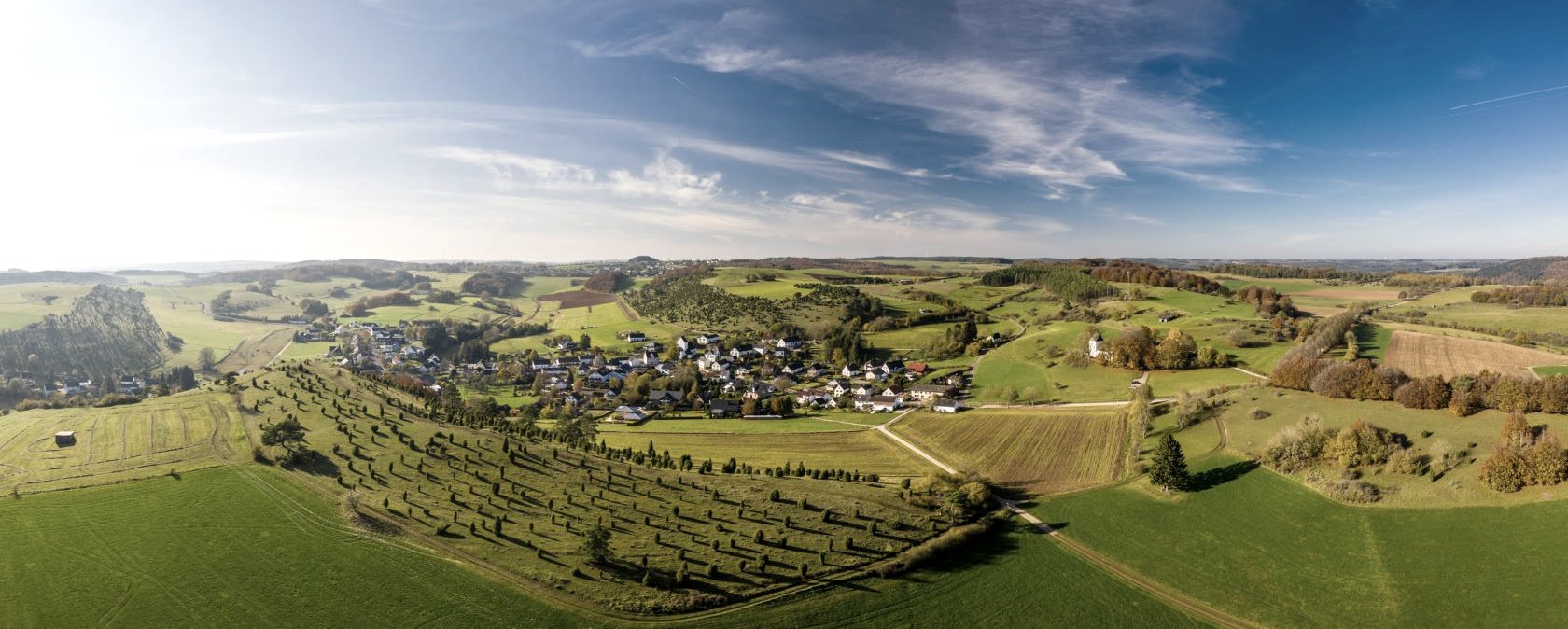 View of the Calvary and Alendorf on Eifelsteig stage 7, &copy; Eifel Tourismus GmbH, D. Ketz