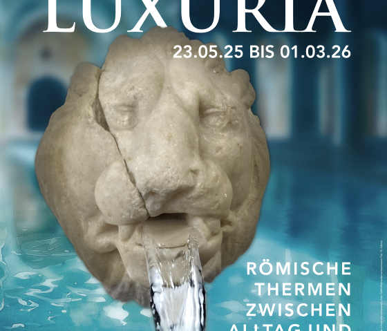 Plakat zur Ausstellung, © Römerthermen Zülpich