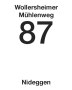 Wegemarkierung Wollersheimer M&uuml;hlenweg [87]