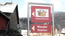 Wanderraststation und Heilsteinbrunnen, &copy; Rursee-Touristik GmbH