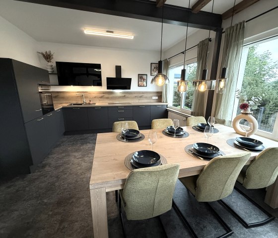 Haus Panoramablick Ferienwohnung 2 - Essbereich