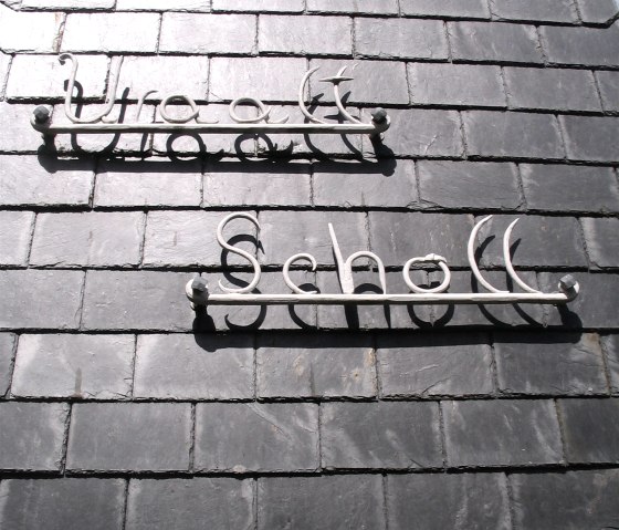 Welcome to the Uraalt Scholl!, &copy; Heimatverein M&uuml;tzenicht