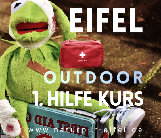 Outdoor 1st aid course, &copy; Natur Pur Eifel