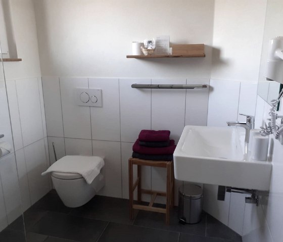 Premium double room bathroom