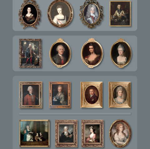 Portraits in der Ausstellung, &copy; Gemeinde Blankenheim, Lisa Zimmermanns