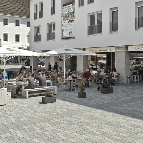 Bitburger Bierhaus Au&szlig;enterrasse