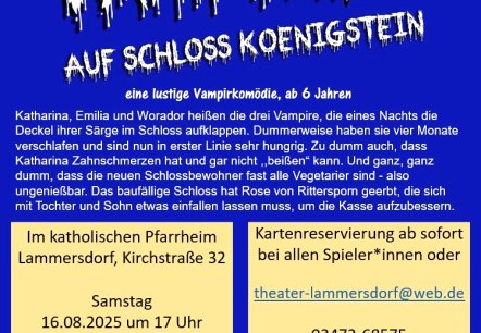 Flyer_Vampire auf Schloss Königsstein