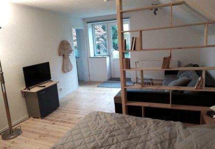 Wohn- und Schlafbereich, &copy; Ferienwohnung An der alten Eiche